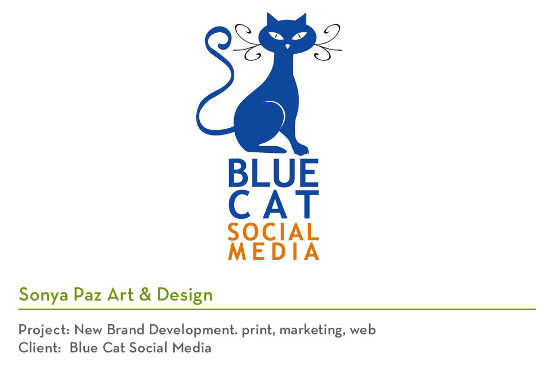 Blue Cat Social Media